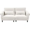 Beliani Trijų vietų sofa WETLAN, balta