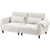 Beliani Trijų vietų sofa WETLAN, balta