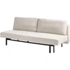 Beliani Trivietė išskleidžiama sofa ROYKKA, kreminė balta