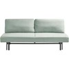 Beliani Trivietė išskleidžiama sofa ROYKKA šviesiai žalia