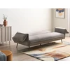 Beliani Trivietė išskleidžiama sofa VAYLA, pilka