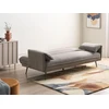 Beliani Trivietė išskleidžiama sofa VAYLA, pilka