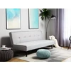 Beliani Trivietė išskleidžiama sofa VISBY šviesiai pilka