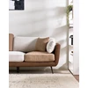 Beliani Trivietė sofa BOLGA ruda