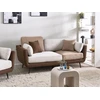 Beliani Trivietė sofa BOLGA ruda