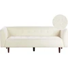 Beliani Trivietė sofa BYSKE Bouclé, balta