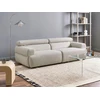 Beliani Trivietė sofa HOVDEN, kreminė balta