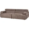 Beliani Trivietė sofa HOVDEN ruda