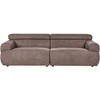 Beliani Trivietė sofa HOVDEN ruda