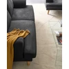 Beliani Trivietė sofa KILDAL juoda