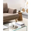 Beliani Trivietė sofa KILDAL ruda