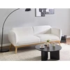 Beliani Trivietė sofa LJUNG, balta boucle