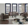 Beliani Trivietė sofa LOUSTO Ruda