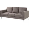 Beliani Trivietė sofa LOUSTO Ruda