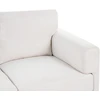 Beliani Trivietė sofa LOUSTO šviesiai smėlio spalvos