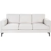Beliani Trivietė sofa LOUSTO šviesiai smėlio spalvos