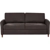 Beliani Trivietė sofa MARE tamsiai ruda