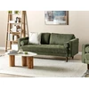 Beliani Trivietė sofa NURMO, tamsiai žalia