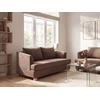 Beliani Trivietė sofa RATTVIK, rudas šenilas