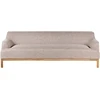 Beliani Trivietė sofa SOSJO šviesiai ruda