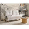 Beliani Tvivietė sofa lova JERSLEV Boucle, kreminės spalvos
