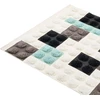 Beliani Vaikiškas kilimas BRICKY baltas 90 x 130 cm medvilninis