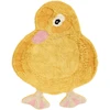 Beliani Vaikiškas kilimas DUCKIE geltonas 95 x 120 cm medvilninis