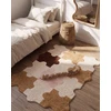Beliani Vaikiškas kilimas JIGSAW spalvotas 90 x 120 cm medvilninis