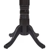 Beliani Valgomojo stalas AKRON juodas 100 cm