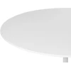 Beliani Valgomojo stalas BOCA baltas 120 cm
