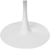 Beliani Valgomojo stalas BOCA baltas 120 cm