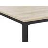 Beliani Valgomojo stalas HOCKLEY šviesiai rudas 150x90 cm
