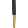 Beliani Valgomojo stalas SHALFORD juodas 80 cm 80 cm