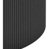 Beliani Valgomojo stalas SHEHO juodas 120 cm