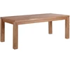 Beliani Valgomojo stalas TESA Rudas 180x90 cm Akacijos mediena