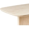 Beliani Valgomojo stalas TRAVERS Travertino efektas 180 cm 90 cm