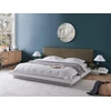 Beliani Vandens lova Boucle ZEN 160 x 200 cm, balta