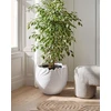Beliani Vazonas ARPONE 44 cm baltas