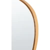 Beliani VERNAIS sieninis veidrodis 60 cm 110 cm metalinis auksinis