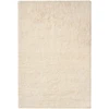 Beliani Vonios kilimėlis GOELA kreminės baltos spalvos 60 x 90 cm, medvilninis