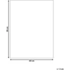 Beliani Vonios kilimėlis KARAD smėlio spalvos 60 x 90 cm medvilninis