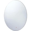 Beliani Vonios veidrodis su LED apšvietimu MAZILLE 60 cm 80 cm, sidabrinės spalvos