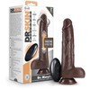Blush DR. SKIN SILIKONINIS DR. MURPHY 8 colių STUMIAMAS DILDO ŠOKOLADO