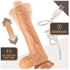 Blush DR. SKIN SILIKONINIS DR. Pilkas 7 COLIŲ STUMIANTIS DILDO VANILINIS