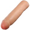 Blush PERFORMANCE PLUS 2 COLIŲ SILIKONINIS PENIO DIDINTUVAS, SMĖLIO SPALVOS