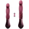 TEMPTASIA TRIXIE stumpiantis dildo vyno spalvos