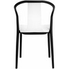 D2.Design Bella kėdė juoda/balta (dydis: universalus)