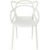 D2.Design Lexi kėdė balta insp. Master kėdė (dydis: universalus)