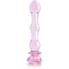 Nezatříděno Dreamtoys BLIZGUS STIKLINIS DILDO „ROSEBUD“ SU KAROLIUKAIS