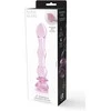 Nezatříděno Dreamtoys BLIZGUS STIKLINIS DILDO „ROSEBUD“ SU KAROLIUKAIS